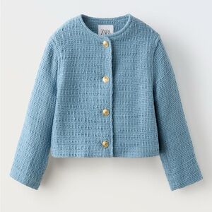 Zara textured blazer